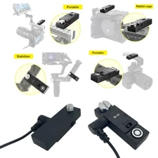 Cage Handle Dual Shutter Cable Remote Control for Canon Nikon Sony Pansonic Fuji