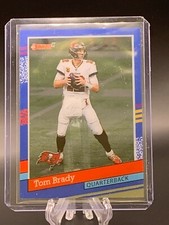 2021 Clearly Donruss Tom Brady Clearly Retro 1991 Acetate #91-9 Buccaneers S937