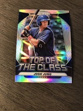 2020 Panini Prizm-Silver Prizm Refractor-Top Of The Class-Josh Jung-#TOC8-Mint