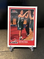 2001 Fleer Tradition WNBA Kristin Folkl Portland Fire #74