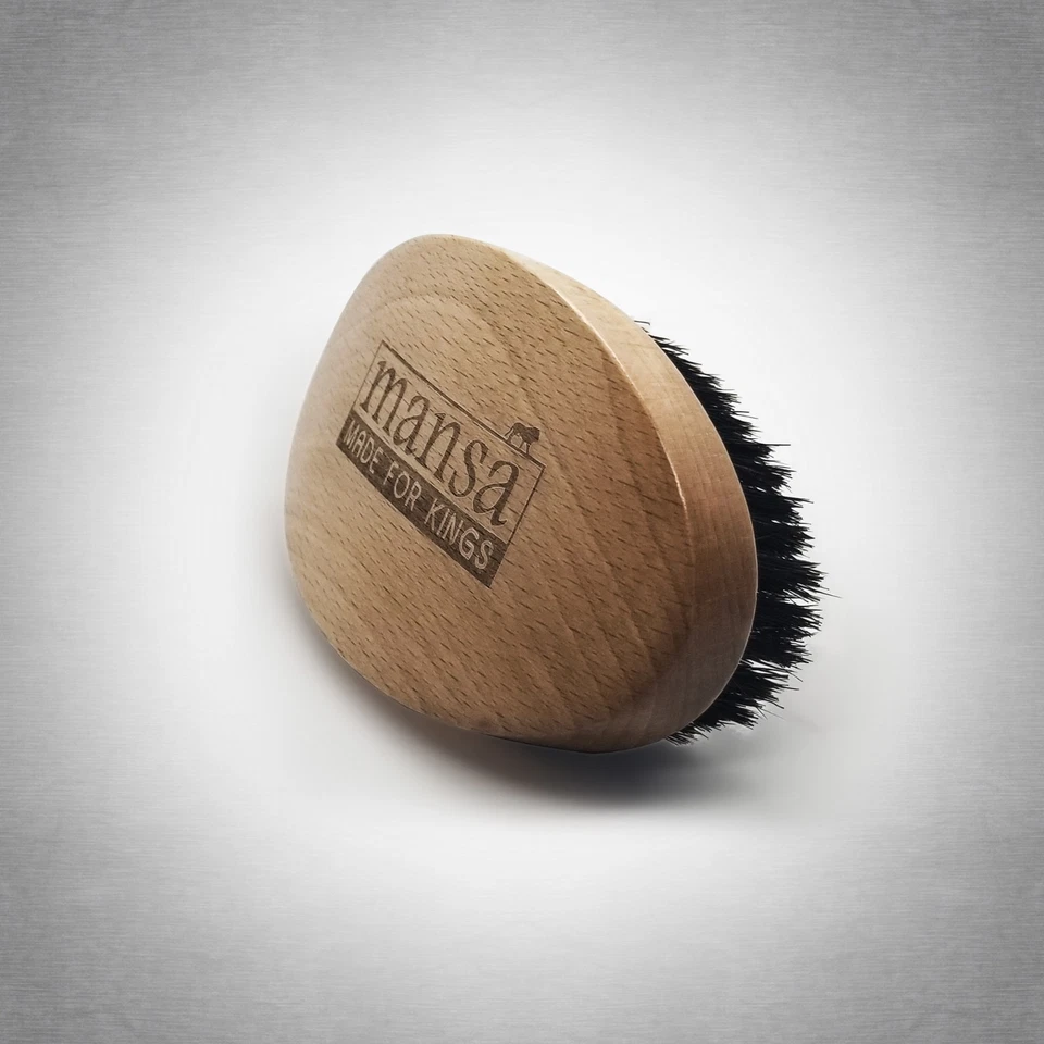 360 Curved Wave Brush - Medium, Medium/Hard, Hard - Mansa Made For Kings  - Image 2 of 4