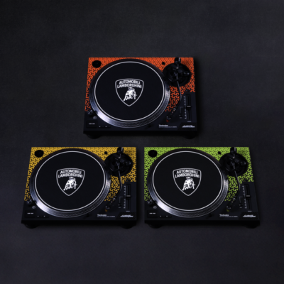 Technics SL-1200M7B & Lamborghini collaboration Turntable Orange