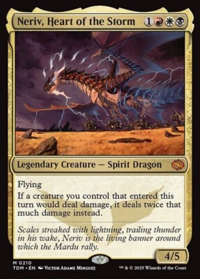 *MtG: NERIV, HEART OF THE STORM - Tarkir Dragonstorm Mythic - magicman-europe*