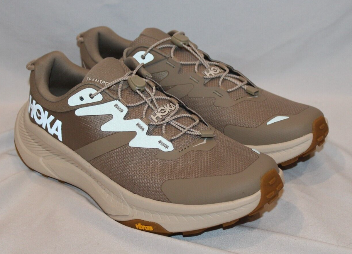 Hoka Men's Transport Running Shoes Dune Eggnog Sneakers NEW SZ 8