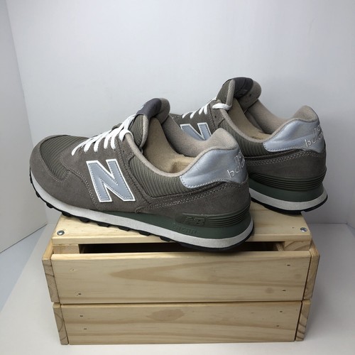 New Balance 574 Classic Gray on Gray W574 GS Women’s Size 12 Ex. Cond. - Picture 4 of 12