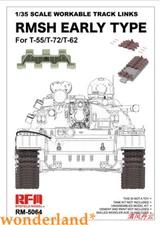 RYEFIELD RM5064 1/35 SCALE WORKABLE TRACK LINKSRMSH EARLY TYPE ForT-55/T-72/T-62