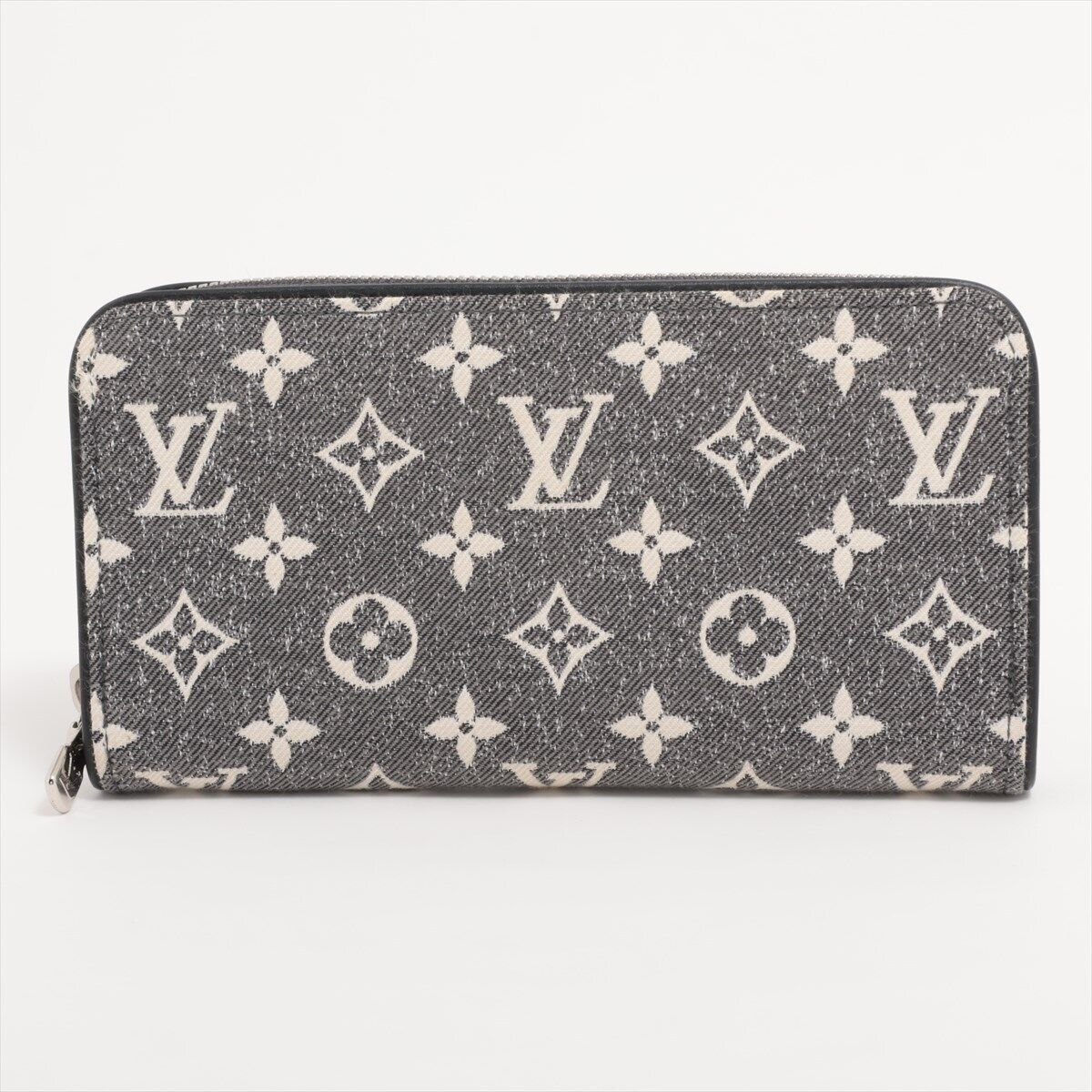 Louis Vuitton Monogram Jacquard denim Zippy Wallet M81858 Louis Vuitton Monogram Jacquard denim Zippy Wallet M81858