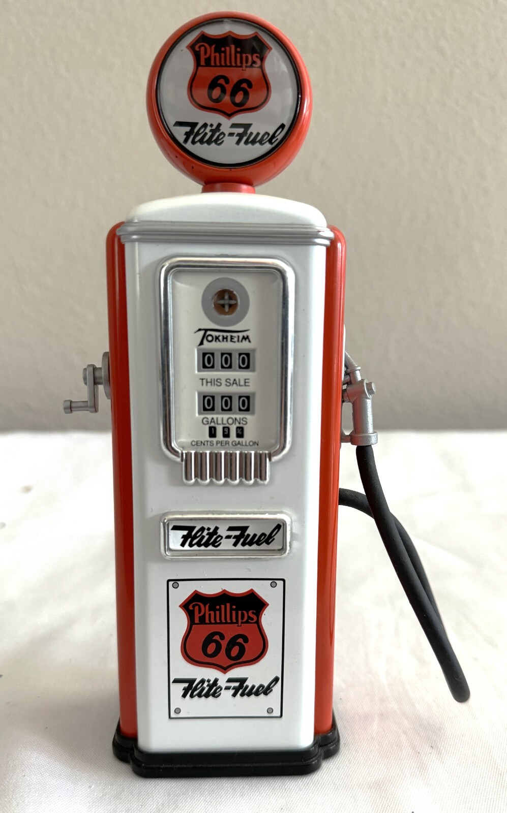 GEARBOX COLLECTIBLES PHILLIPS 66 FLITE FUEL REPLICA TOY GAS PUMP 8