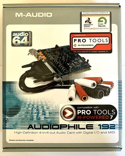 M-Audio Audiophile 192 Hi-Rez PC Internal Sound Card
