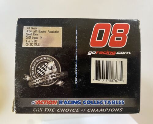 Jeff Gordon #24 Jeff Gordon Foundation 2008 Impala SS COT 1:24 scale - Picture 7 of 7