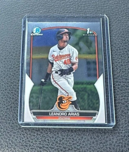 2023 Bowman Chrome Leandro Arias 1st Bowman Chrome