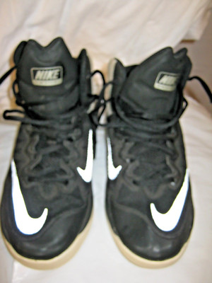 Nike Prime Hype DF ll Basketball Shoes Size 6.5 Y Black White 807613-001