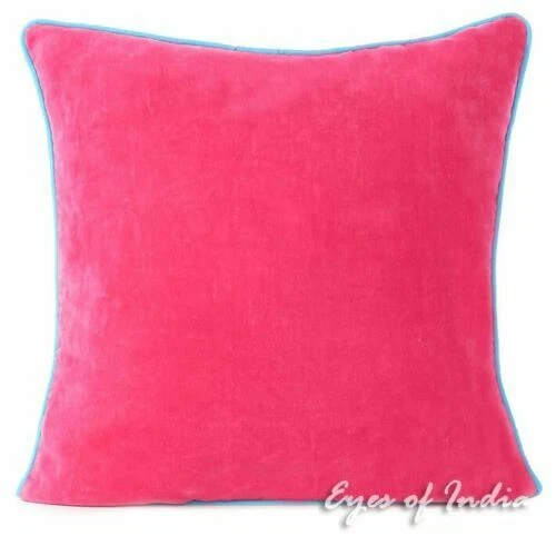 Cuscini rose velluto per la decorazione della casa