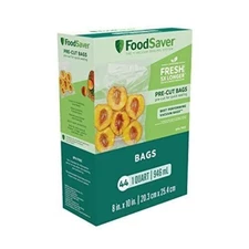 FoodSaver 1-Quart Precut Vacuum Seal Bags with BPA-Free Multilayer Constructi...