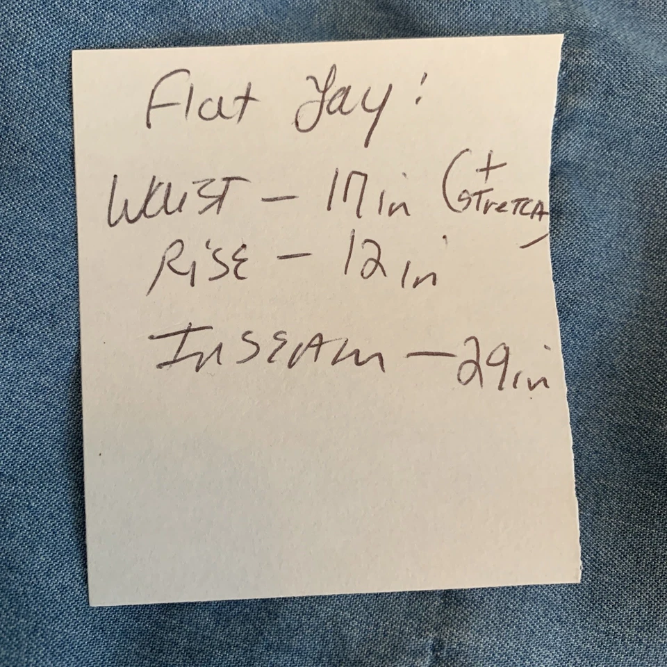 Ann Klein Drawstring Lyocell Chambray Look Wide Leg Pants Women's Plus 1X Blue - Image 4 of 4