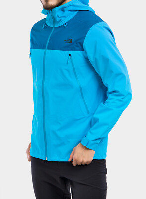 The North Face Herren Tente Futurelight Jacke Mantel Blau --- Medium