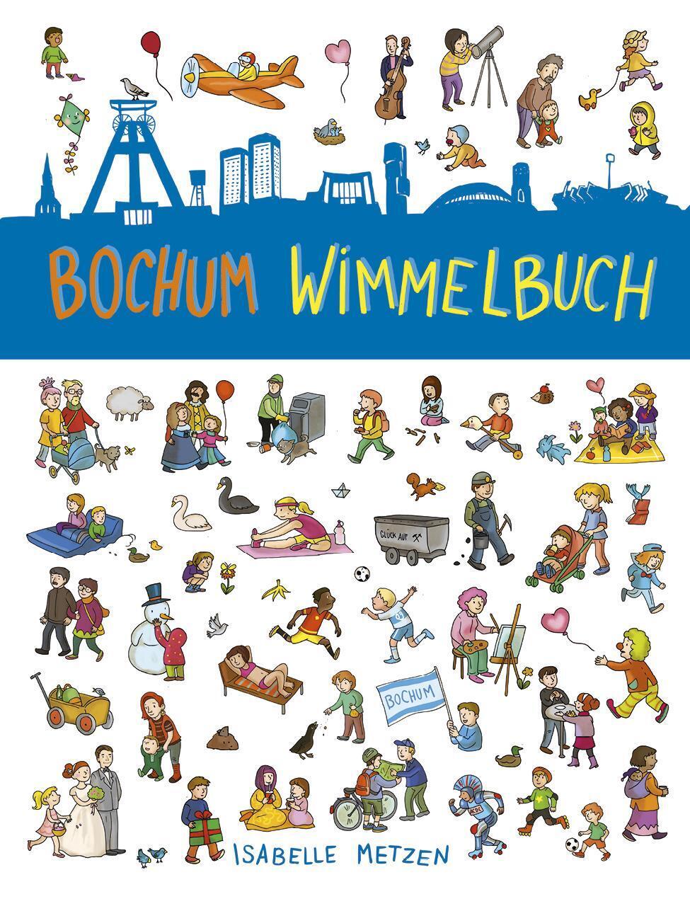 Thumbnail - Bochum Wimmelbuch | Bochum Für Kinder | Isabelle Metzen | Buch | 12 S.