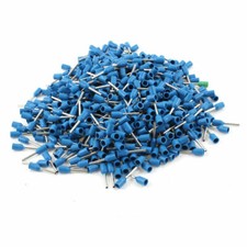 1000Pcs Wire Copper Crimp Connector Insulated Pin Terminal for AWG 18  KD
