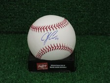 CJ Cron Minnesota Twins Signed OMLB Baseball LOM COA (BSB583)