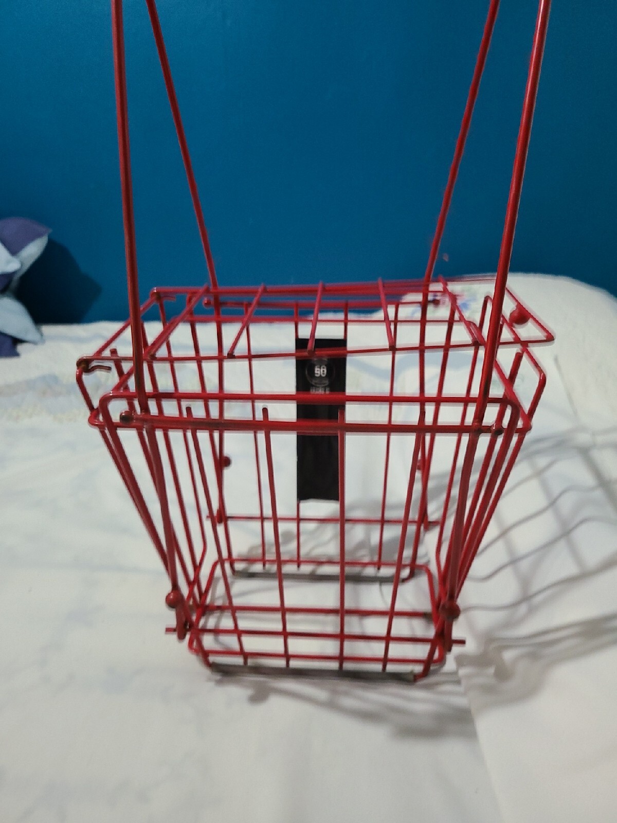 HOAG Red Deluxe Ball Basket Hopper Pro Stand 50 Ball Capacity eBay