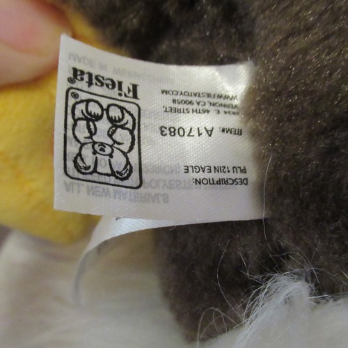 Bald Eagle 12 Inch Stuffed Animal Plush Toy Fiesta toys - Picture 8 of 9