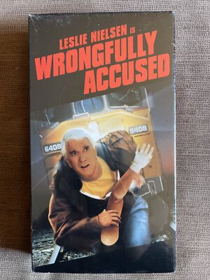 Wrongfully Accused (VHS, 1998) Leslie Nielsen - NEW