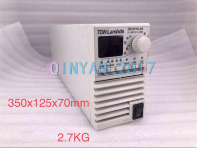 Used 1PCS TDK-Lambda ZUP10-20 Adjustable DC Regulated Power Supply 0-10V 0-20A #