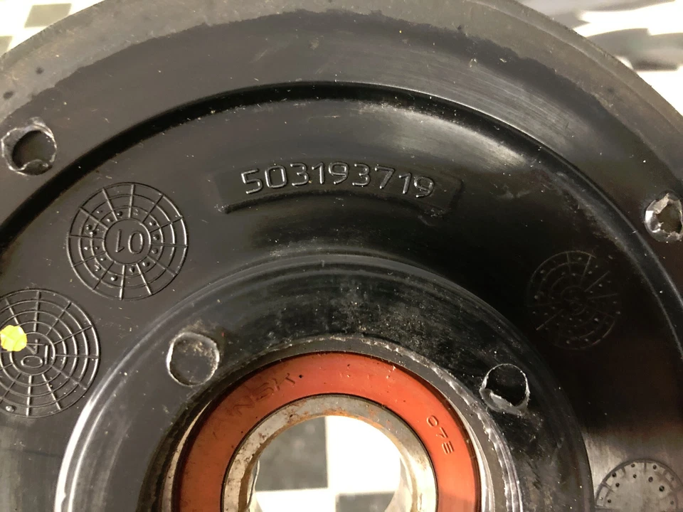 2014 Ski-Doo 600 RS Skandic Formula MXZ Mach Z Summit OEM 165mm roda de marcha lenta - Imagem 3 de 4