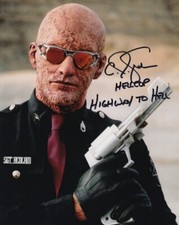 CJ GRAHAM signed Autogramm 20x25cm HIGHWAY TO HELL in Person autograph COA