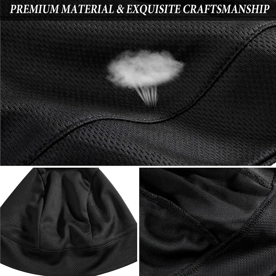 Verano Hombres Refriamiento Calavera Gorras Casco Forro Gorro Gorra Absorbente de Sudor Ciclismo Sombrero Foto 3 de 4