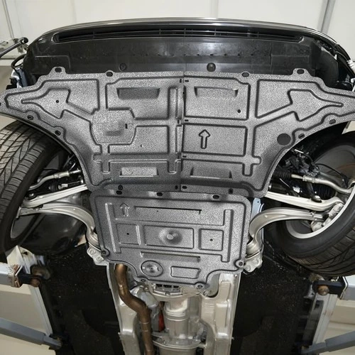 For 2009-16 Audi A4 S4 B8.5 B8 Aluminum Engine & Trans Splash Shield Under Tray