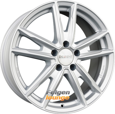 4x DEZENT KF Silver 8x17 ET42 5x108