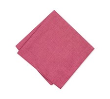 Bar Iii Men's Beach Solid Pocket Square RED