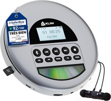 Nomad - New Version - Portable CD Player Walkman with Long-Lasting Battery - wit