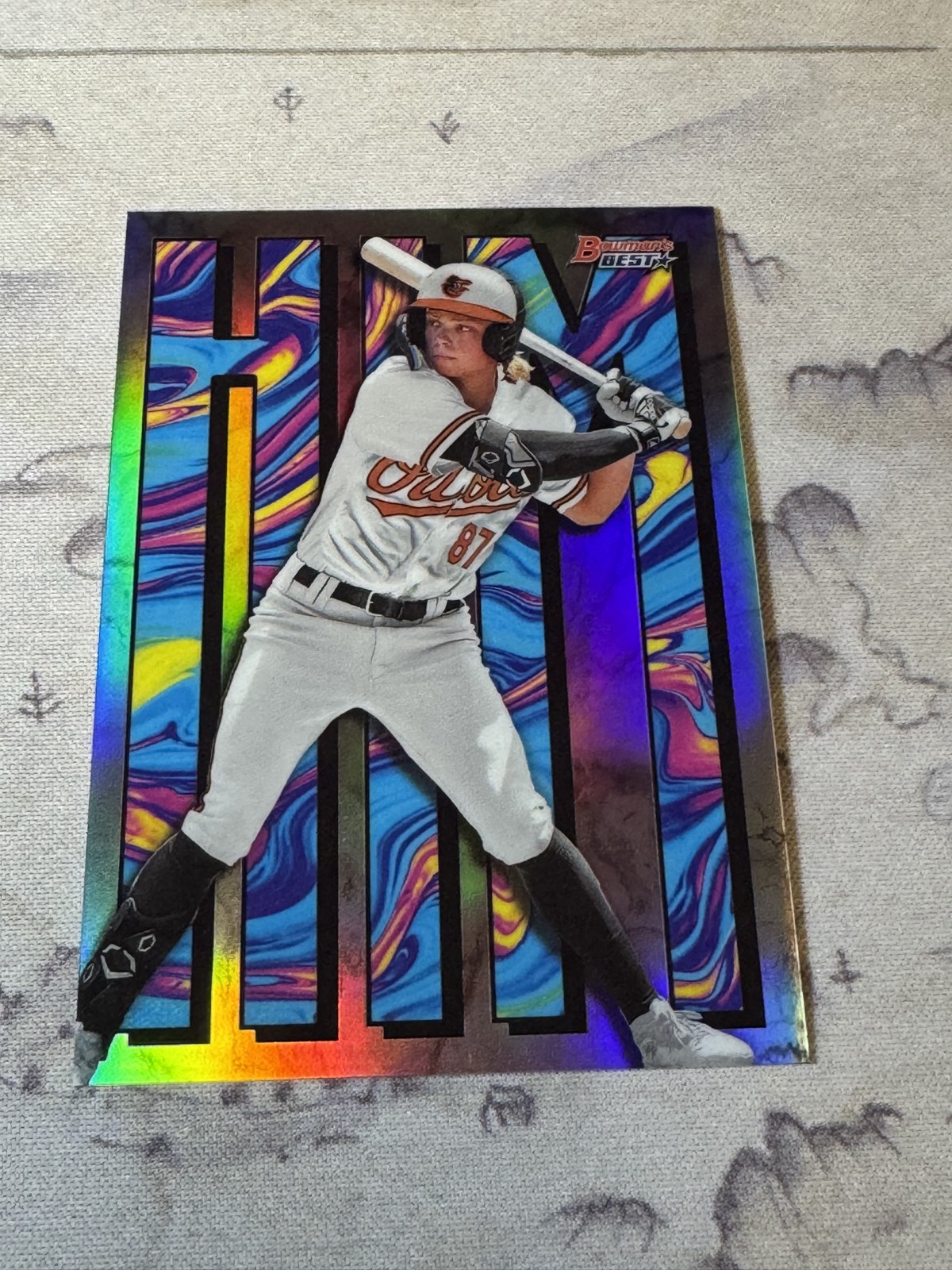 2023 Bowman's Best - Him Jackson Holliday Case Hit
