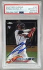 88997598 Ronald Acuna Jr 2018 Topps Chrome #193 On Card Auto PSA 10/10