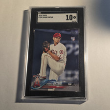 Topps Shohei Ohtani #700 Rookie Base Set White Jersey Angels MLB SGC 10 2018