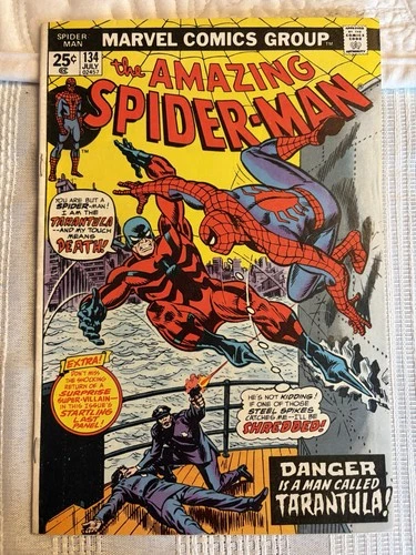 Amazing Sider-Man #134 - 1st appearance of the Tarantula  2nd Punisher VF 🔥🔥