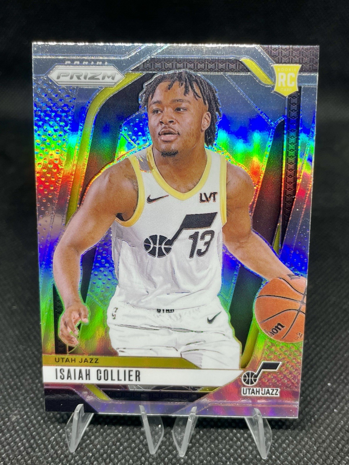 2024-25 Panini Prizm - Isaiah Collier #227 Silver Prizm (RC)