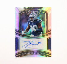 DeMarcus Lawrence 2020 Panini Select Silver Prizm Autograph /99 AUTO SI-DML