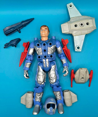 Vintage Centurions Ace McCloud action figure 1986 Kenner Complete