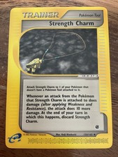 Strength Charm 150/165 Expedition Base Set, Uncommon on eBay