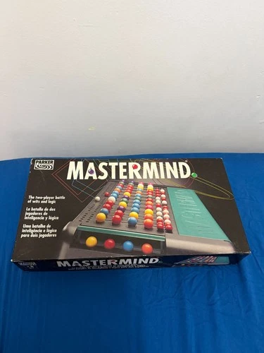 Mastermind Game (Parker Bros 1994) - Vintage Hasbro 2-Player Board Game