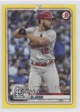 2020 Bowman Yellow 72/75 Paul DeJong #55 1l2