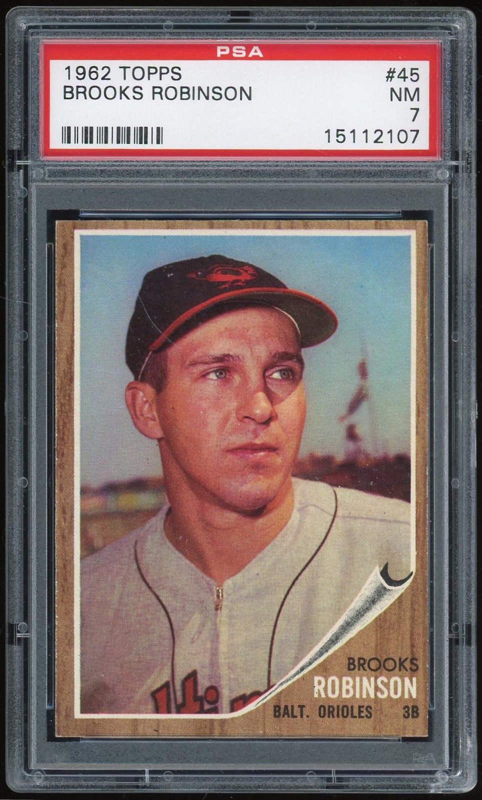 1962 Topps #45 Brooks Robinson PSA 7 *2107