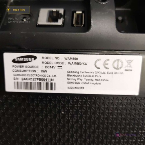 SAMSUNG HOME SOUND SYSTEM WAM550 WAM5500 ALTOPARLANTE INTELLIGENTE MULTI-ROOM WIRELESS - Foto 6 di 14