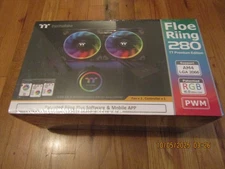 **BRAND NEW SEALED** THERMALTAKE FLOE RIING 280 TT PREMIUM EDITION RGB 280MM AIO