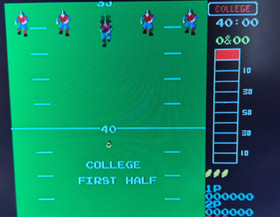 10 YARD FIGHT a PCB from IREM in 1983. Rewired to JAMMA.