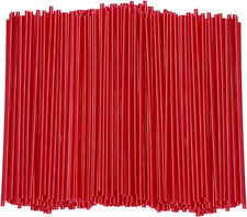 5 Inch - 1000 Count Coffee Cocktail Stirrers/Straws Disposable Plastic Sip S