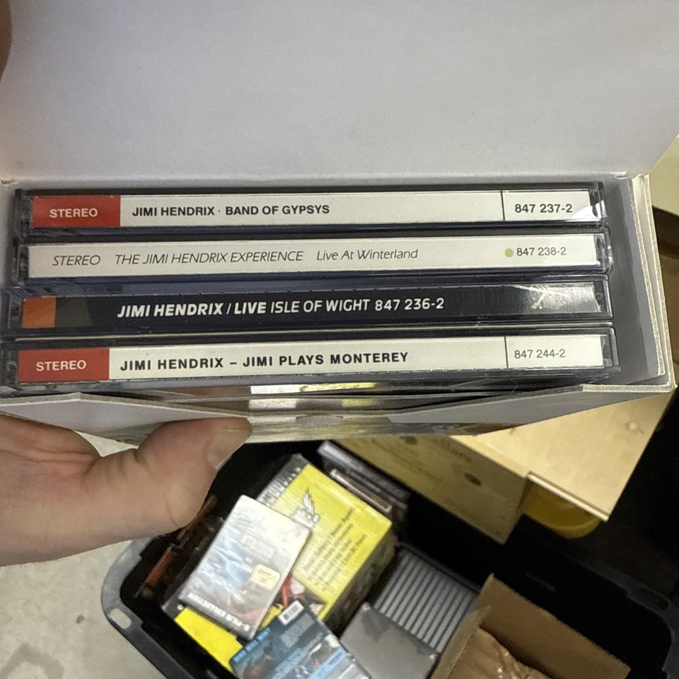 Jimi Hendrix ‎– Footlights 4 CD Box Set - Imagem 3 de 3